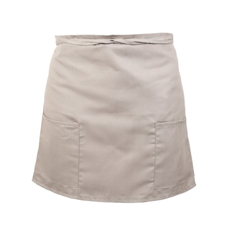 Monarch Mariposa Half-Bistro Apron 18x30 Grey (12pk) BISTROHLF-GRY